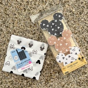 Reusable Bag and Kitchen Sponge Set - Mickey Mouse